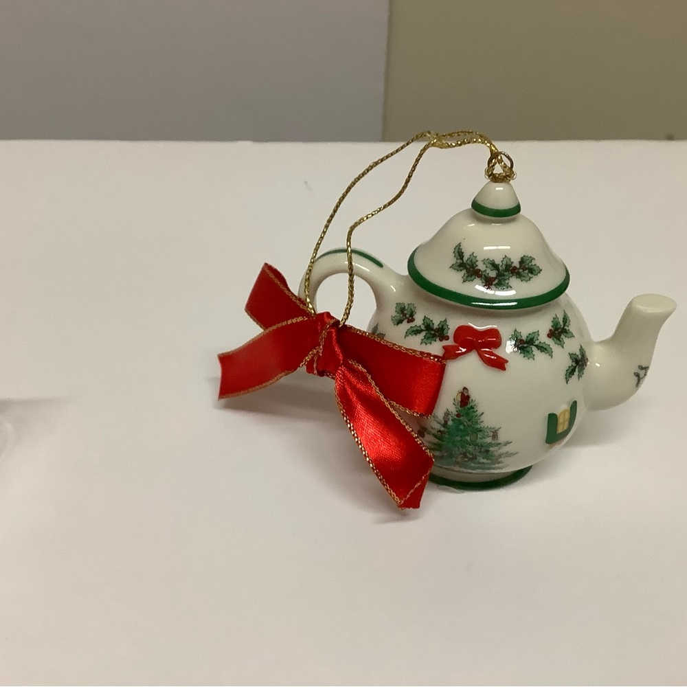 Spode 2003 Our New Home teapot ornament